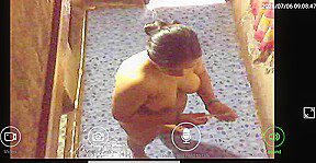 Priyanka bathroom Spy